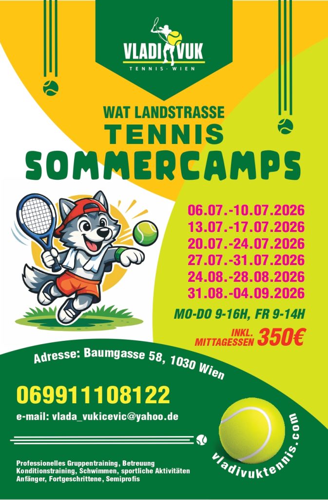 Vladi Vuk Tennis Sommercamps